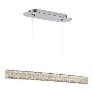 Люстра подвесная LATOZZO Хром/Хром LED 1*30W 3000K