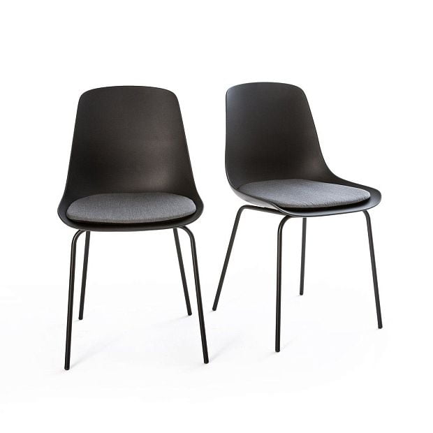 Комплект из 2 стульев, Menin La Redoute серый