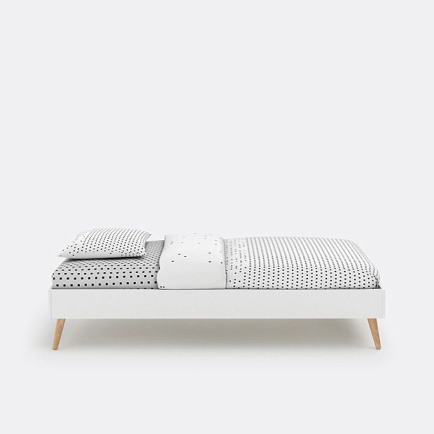 Кровать с сеткой JIMI 90 x 190 см белый