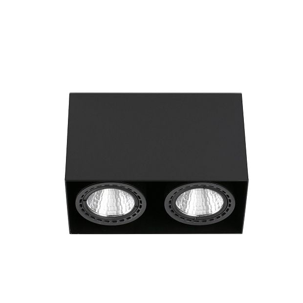 Потолочный светильник TEKO 2 черный LED CRI95 34-48W 2700K 56є