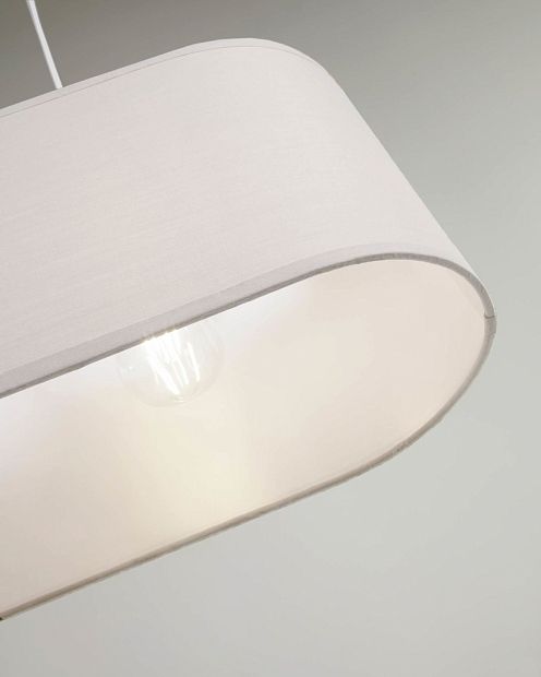 Palette lampshade in white 20 x 75 cm