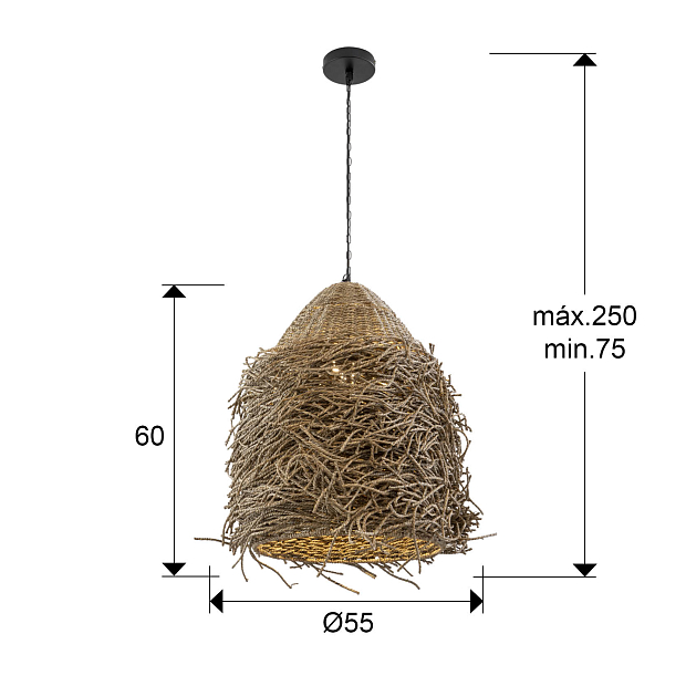 Maui Подвесной светильник D60