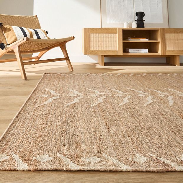 Джутовый ковер SORRUS 120 x 170 см бежевый