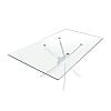 Превью Прямоугольный обеденный стол 1138/F2133-BLANCO 150x95 стеклянный с белыми ножками