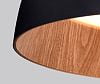 Превью Потолочный светильник C0207-500A Black and Wood C0207-500A black/wood