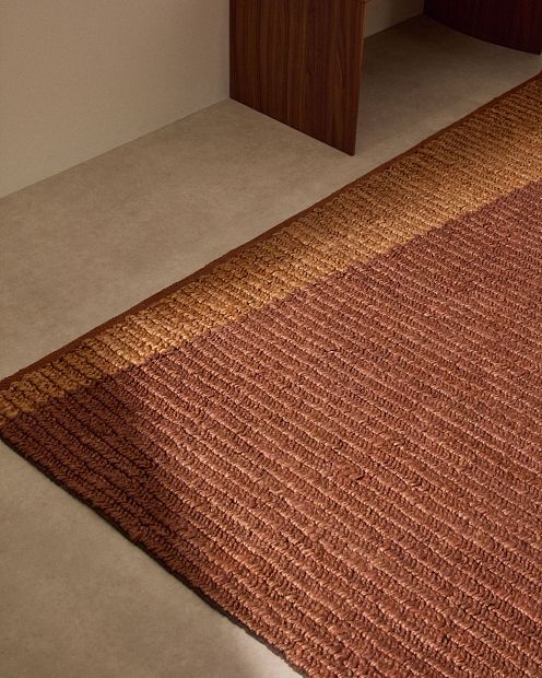 Джутовый ковер Mandi терракотовый 200 x 300см
