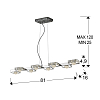 Превью Люстра Suria II LED 8L