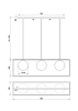 Превью Подвесной светильник Freya Trinity FR5113PL-03G
