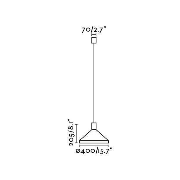 Подвесной светильник Kombo терракотовый Ø400 1X E27