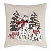 Превью Подушка декоративная festive bears из коллекции new year essential, 45х45 см