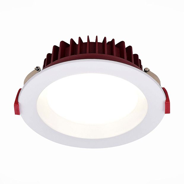 Св-к встр. Белый LED 1*7W 3000K 560Lm Ra80 100° IP44 D115xH47 100-240VV