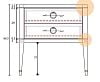 Превью Прикроватная тумбочка MODENA, FRATELLI BARRI