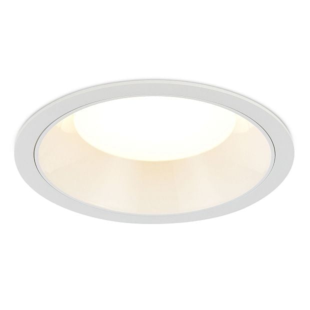 Св-к встр. Белый LED 1*18W 3000K 1 620Lm Ra80 120° IP20 D160xH60 100-240V