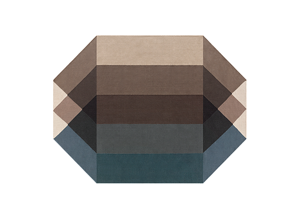 Ковер Diamond Blue-Brown 200x260 cm