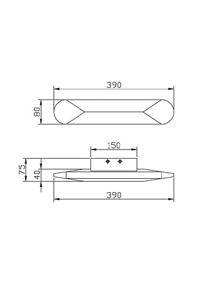 Настенный светильник (бра) Motion MOD276WL-L8W3K