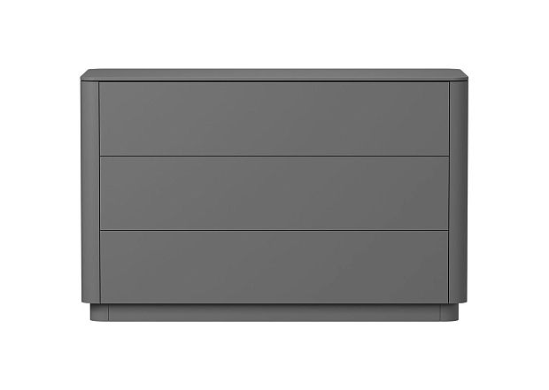 Комод Tammi 3 ящика ширина 120 см (серый)