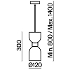 Превью Подвесной светильник Freya FR5203PL-01CH1