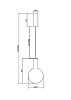 Превью Подвесной светильник Nebula MOD182PL-L4B3K