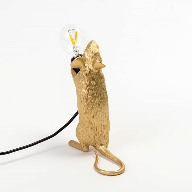 Настольная лампа Mouse Lamp Standing GOLD USB