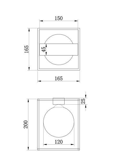 Потолочный светильник Trinity FR5113CL-01G