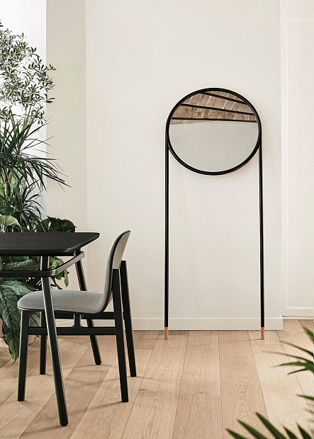 Зеркало Circular Mirror Negro