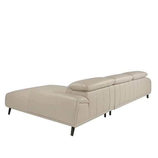 Угловой диван 6150/KF112-R-M5652 кожаный