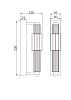 Превью Настенный светильник (бра) Verticale MOD308WL-L9BL3K