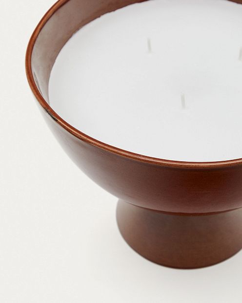 Sapira Керамическая свеча коричневого цвета Ø 20 см