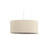 Превью Nazli large linen light shade with beige finish Ø 50 cm