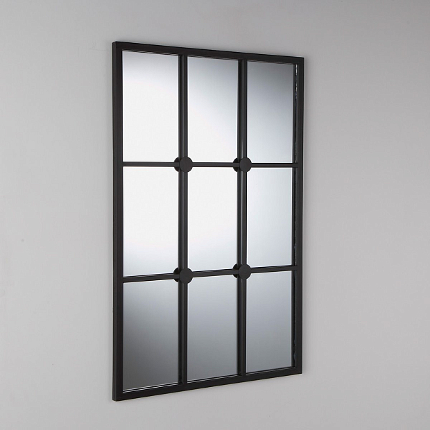 Зеркало-имитация окна Lenaig черный