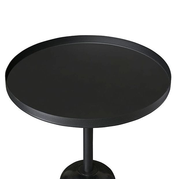 Столик кофейный lars, D40х59 см, черный