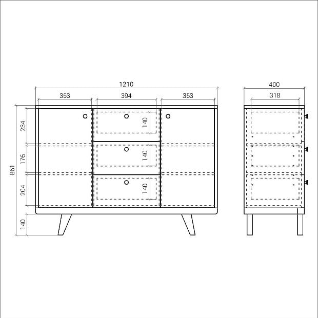 Комод Thimon TM039 Гоген