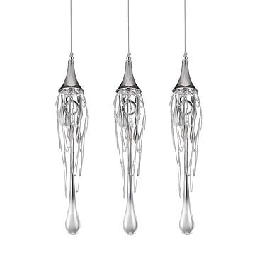 Подвесной светильник Goddess Tears 3 chrome P68009L-3 chrome