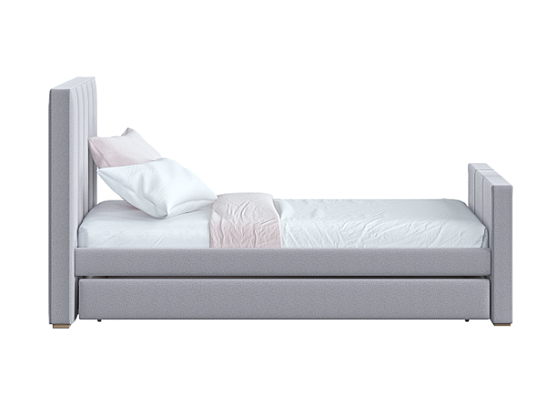 Кровать подростковая Cosy спальное место 90*200 см (серый)
