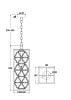 Превью Подвесной светильник Ledas MOD069PL-01CH