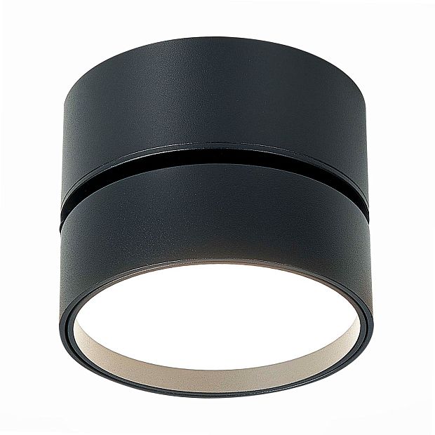 Светильник потолочный поворотный Черный LED 1*14W 4000K 1 100Lm Ra>90 120° IP20 D105xH8