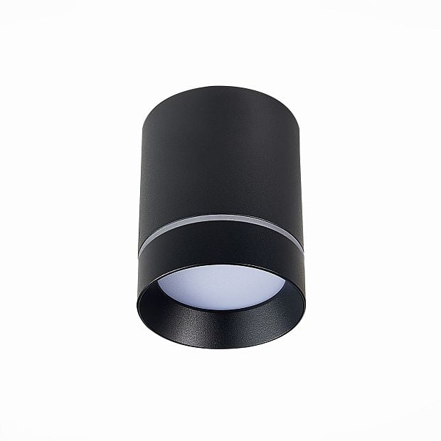 Светильник потолочный Черный LED 1*7W 3000K 490Lm Ra>90 120° IP20 D79xH100 170-240V