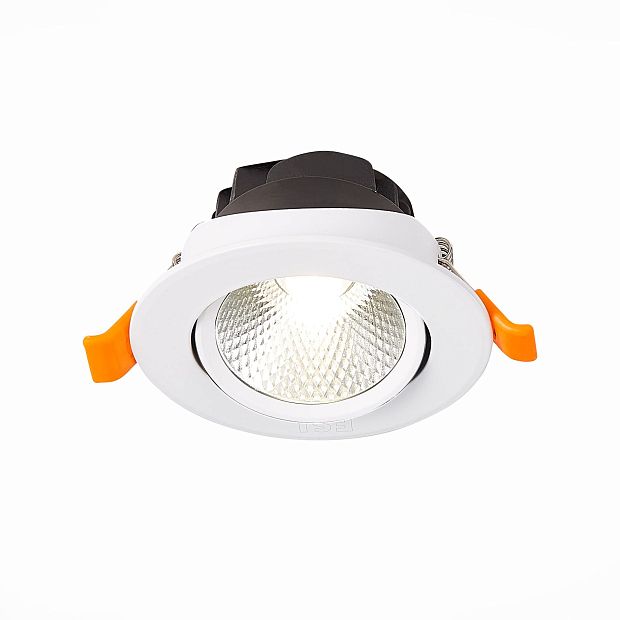 Св-к встр. Белый LED 1*6W 3000K 480Lm Ra80 24° IP20 D86xH50 220-240V