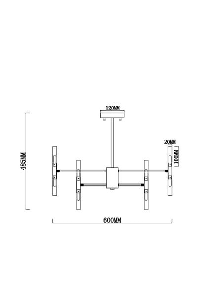 Люстра Consuelo FR5046PL-24CH