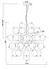 Превью Подвесной светильник Bolla MOD133PL-08BS
