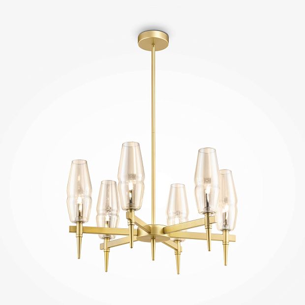 Подвесная люстра Maytoni Lita H002PL-06G