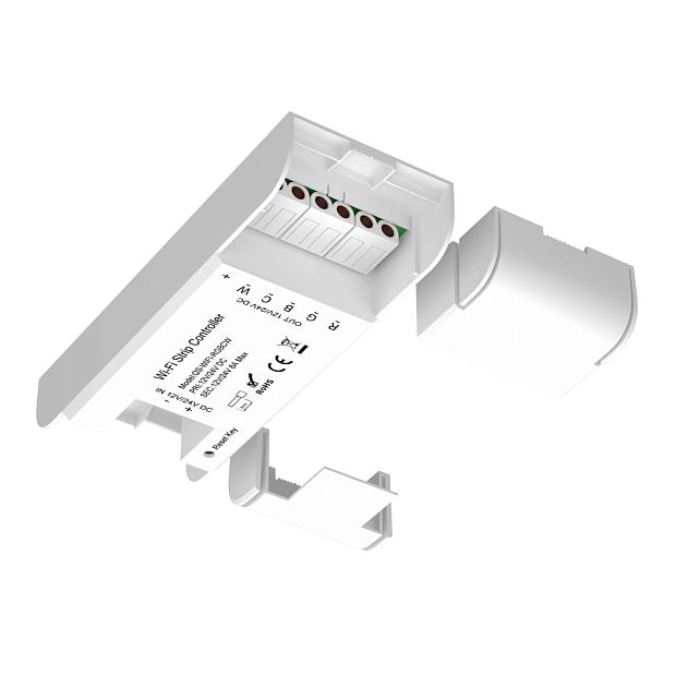 WI-FI контроллер RGBCW 8A,DC12-24 V, L115 × W45 × H18 мм