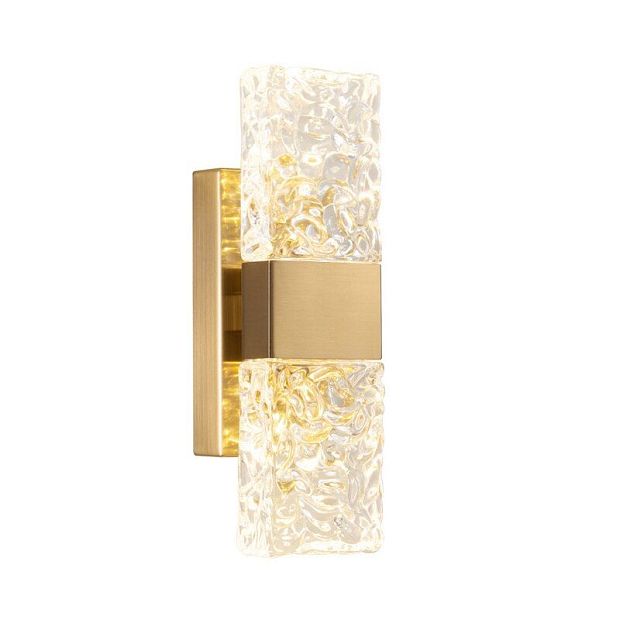 Настенный светильник Wall lamp 88068W gold/clear