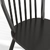 Превью Комплект из 2 стульев с решетчатой спинкой WINDSOR единый размер черный