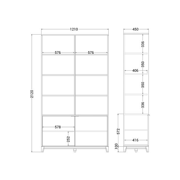 Стеллаж Case CS184