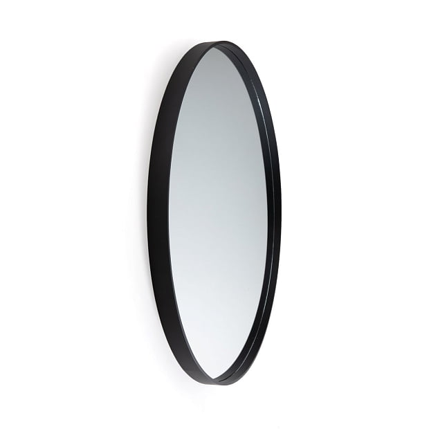 Зеркало круглое 100 см Alaria черный