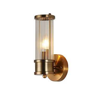 Настенный светильник Claridges 1B brass KM0768W-1B brass