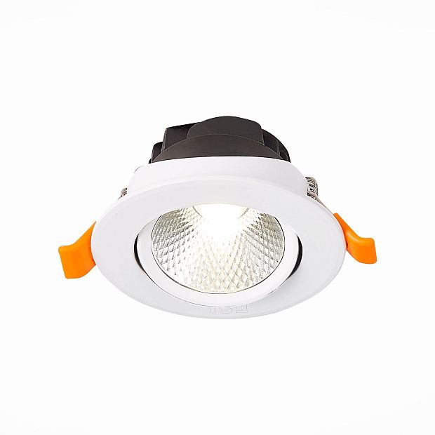 Св-к встр. Белый LED 1*6W 4000K 480Lm Ra80 24° IP20 D86xH50 220-240V