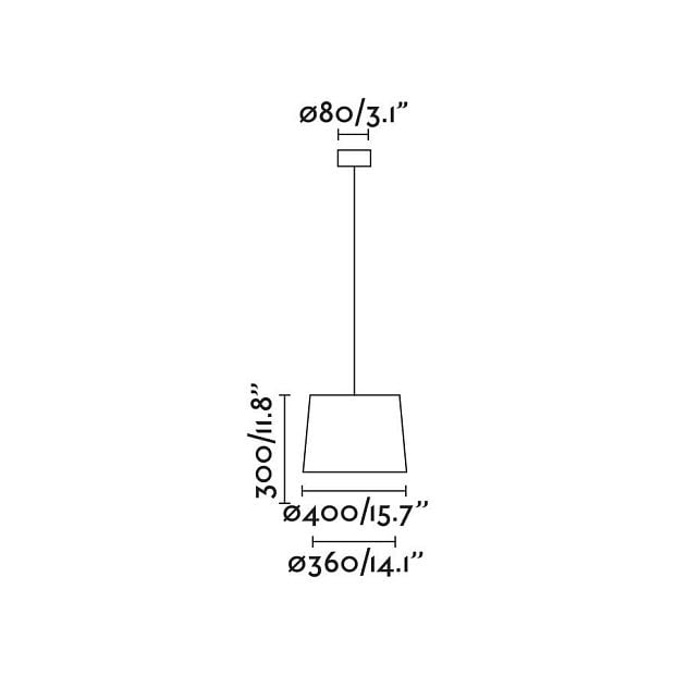 Люстра Gonga Simple бежевая