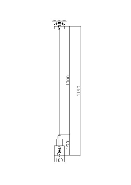 Подвесной светильник Freya Moke FR4006PL-01BS